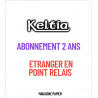 Abonnement 2 ans - version papier (étranger en point relais)