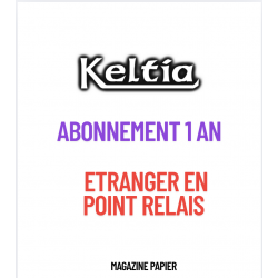 Abonnement 1 an - version papier (étranger en point relais)